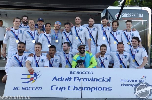 Vancouver Strikers knock off four league champions to win BC Provincial B Cup (plus U21 and Masters round-up including videos and photo galleries)