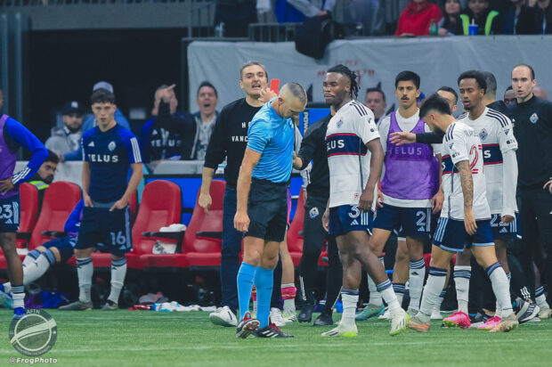 Report and Reaction: Boos and booze rains down on referee as Whitecaps season comes to an end with controversial LAFC playoff loss