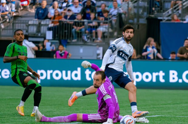 Report and Reaction: Whitecaps punished for defensive lapses as they blow chance to extend lead at top of MLS West with Austin loss