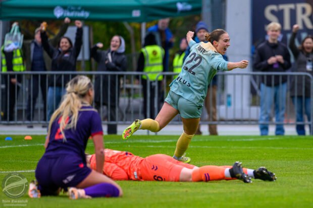 Mia Pante shines in Vancouver Rise win over Calgary Wild to keep playoff hopes alive