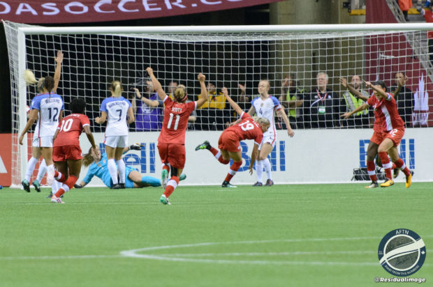 Canada WNT v USA – The Story In Pictures