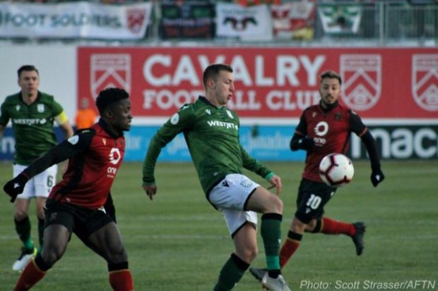 Late flurry of offence propels Cavalry past Valour