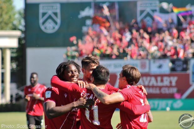 Pepple the difference-maker again as Cavalry FC overcome FC Edmonton 3-1