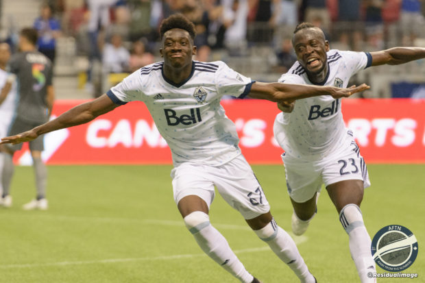 Report and Reaction: Davies delights with a double double as Whitecaps show their pride
