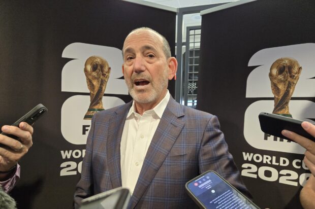 MLS Commissioner Don Garber “a little more hopeful” on keeping the Whitecaps in Vancouver, but “the pieces are in place in Las Vegas”
