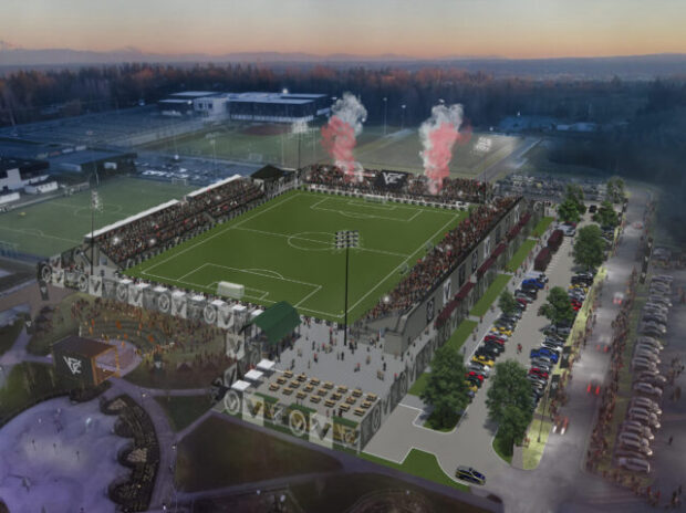 Vancouver FC release stadium rendering ahead of six week build