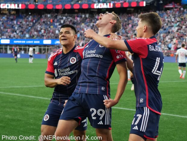 Report and Reaction: Revs find scoring touch to down Whitecaps despite Gauld double