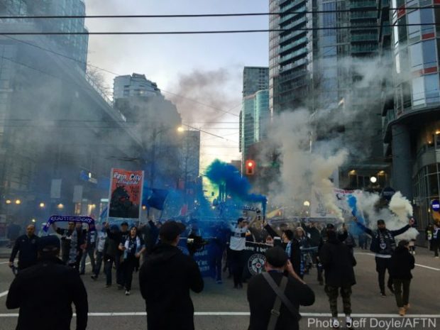 March Madness: My first march to a Vancouver Whitecaps game