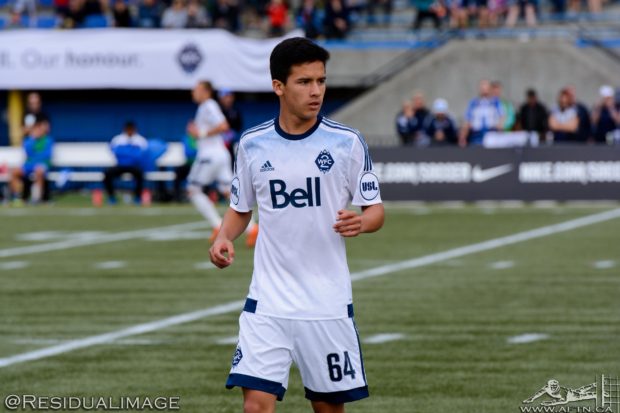 Ten Count with Vancouver Whitecaps U18 and USL player Thomas Gardner