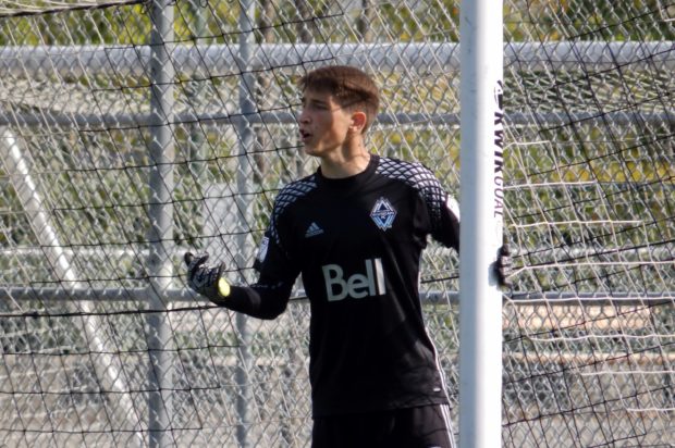 Residency Week 2017: A promising future awaits Thomas Hasal, the latest Whitecaps keeper to catch the eye