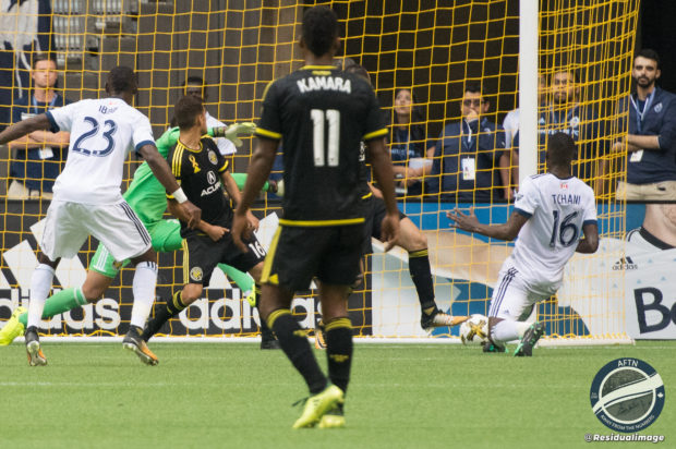 Report and Reaction: Manneh and Tchani trading places and goals as Vancouver and Columbus keep unbeaten runs going