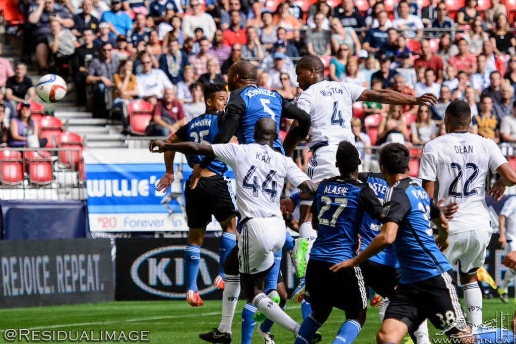 Vancouver Whitecaps v San Jose Earthquakes - The Story In Pictures - July 2015 (32)