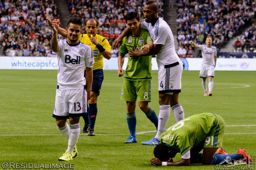 Vancouver Whitecaps v Seattle Sounders - The Story In Pictures (121)